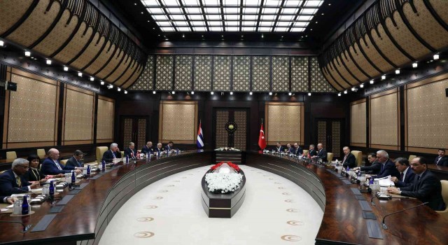 Türkiye ile Küba arasında 6 anlaşma imzalandı