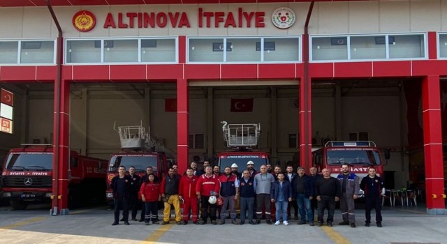 Türkiyenin en büyük tersanelerine yangın ve iş güvenliği eğitimi