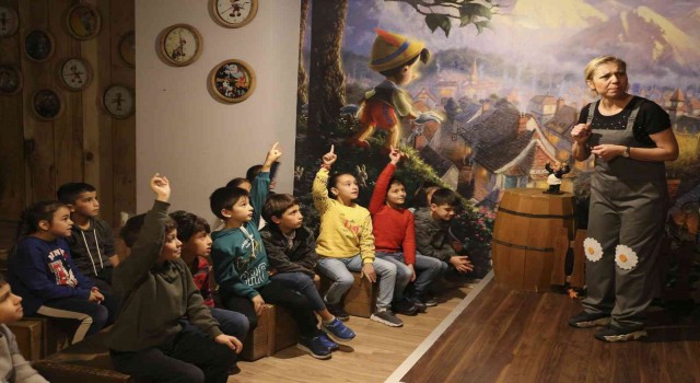 Türkiyenin ilk çocuk müzesine yoğun ilgi