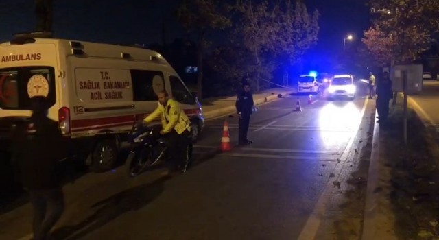 Tuzlada kaza yapan motosiklet sürücüsü hayatını kaybetti