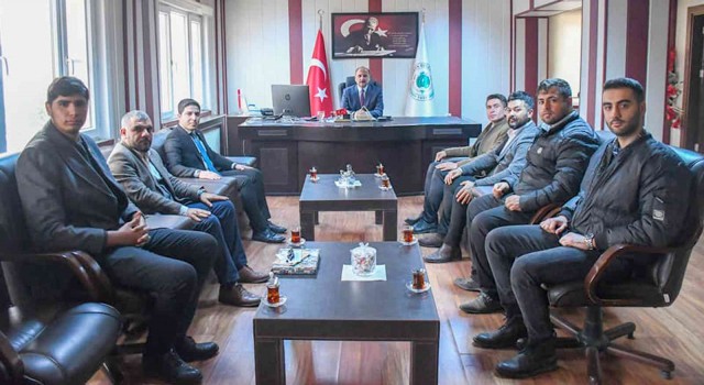 Ülkü Ocaklarından Başkan Doğruya ziyaret
