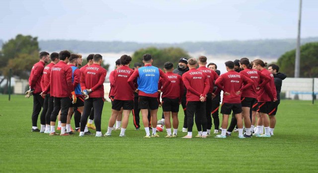 Ümit Milli Takım, Polonya maçı hazırlıklarına başladı