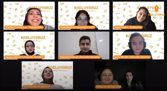 Üniversite yazılım programı başarıyla tamamlandı