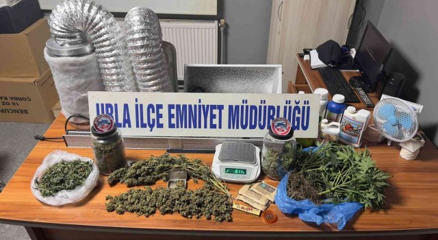Urla polisinin takibi uyuşturucu ticaretine geçit vermedi
