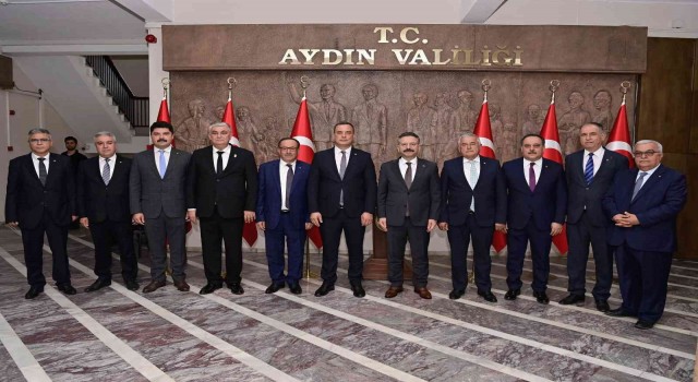 Vali Aksoy, Ticaret Borsası yönetimini ağırladı