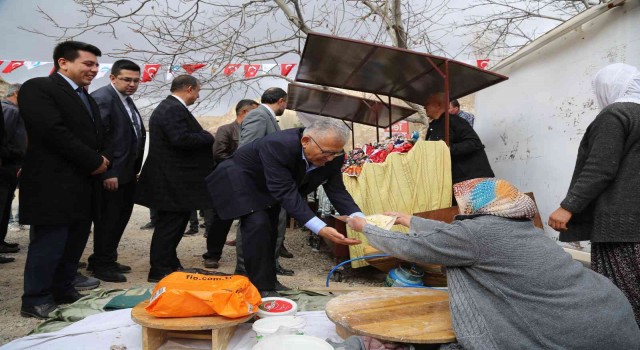 Vali Çiçek ve Başkan Büyükkılıç Soğanlıda İnceleme Yaptı