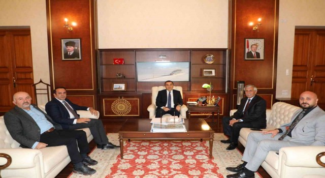 Vali Öksüz, Başkan Koçu ağırladı