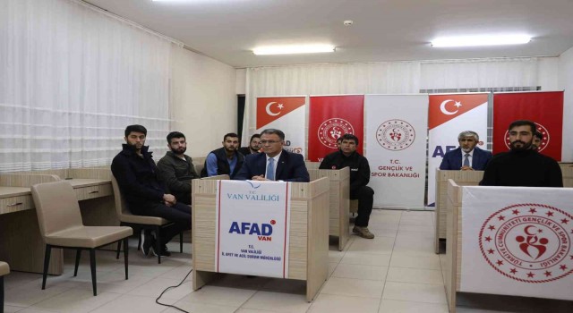 Vandaki KYK yurtlarında deprem tatbikatları yapıldı