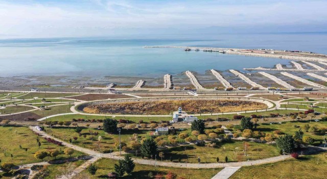 Vanın biyolojik göletli parkı açılış için gün sayıyor