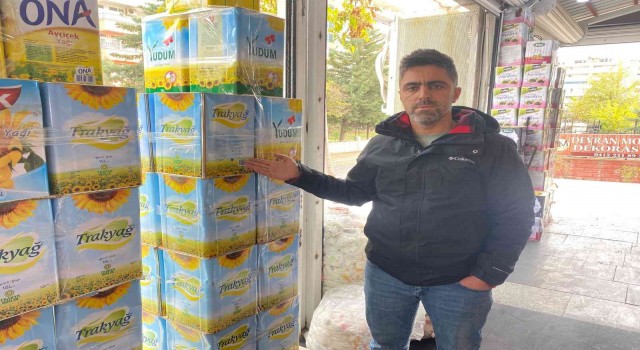Yağ hırsızı kameralara yakalandı, esnaf ihtiyacı varsa gelsin istesin dedi
