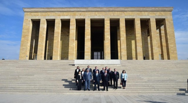 Yargıtay Cumhuriyet Başsavcısı Şahin, Rusya Federasyonu Başsavcısı Krasnovu ağırladı