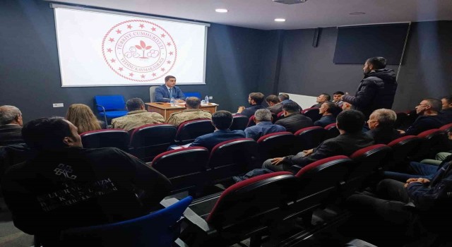 Yedisuda muhtarlar toplantısı gerçekleştirildi
