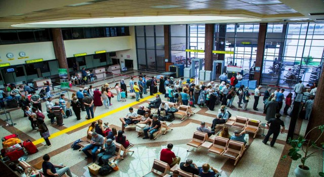 Yenişehir Havaalanından eylül ayında 8 bin 643 kişi uçtu