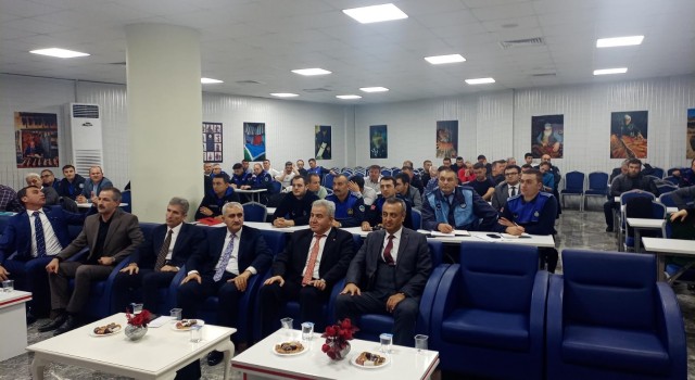 Zabıta ekiplerine yönelik seminer düzenlendi