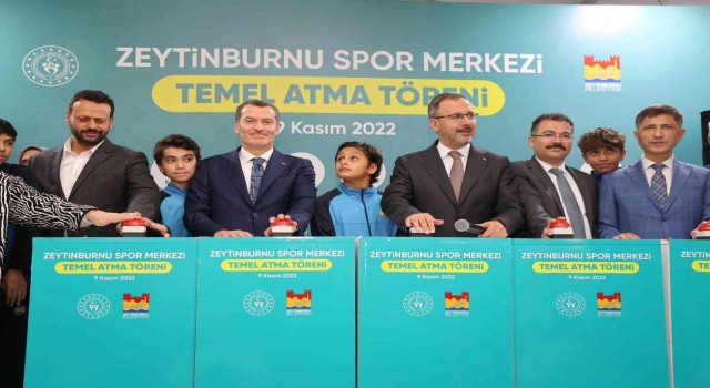Zeytinburnu Spor Merkezinin temelleri atıldı