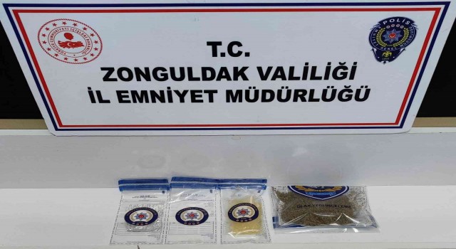 Zonguldakta uyuşturucu operasyonu: 1 tutuklu