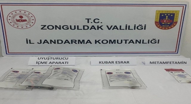 Zonguldakta uyuşturucu operasyonu