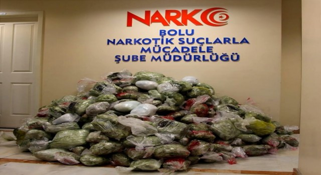 230 kilo uyuşturucuyu ev eşyalarının arasına saklamış