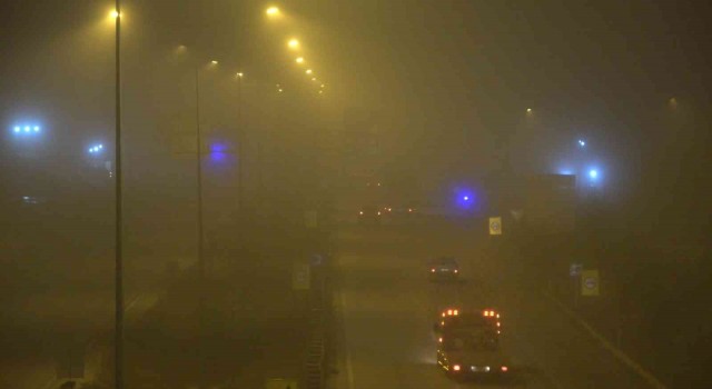 43 ilin geçiş güzergahında sis etkili oldu: Sürücüler zor anlar yaşadı