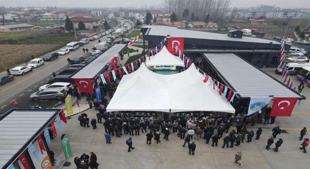 8 milyonluk ilçe terminali hizmete açıldı