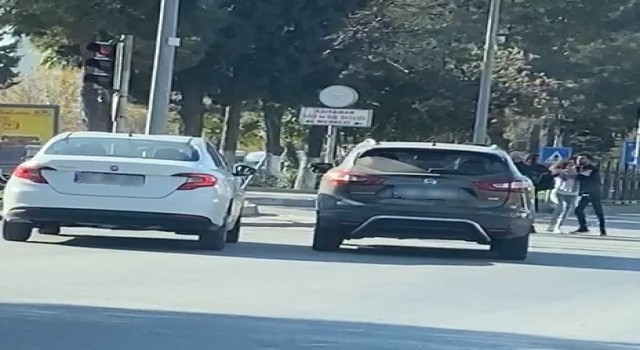 Adıyamanda trafik kavgası