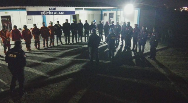 AFADda ‘Gece Tatbikatı
