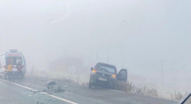 Ağrıda 5 trafik kazası: 5 yaralı