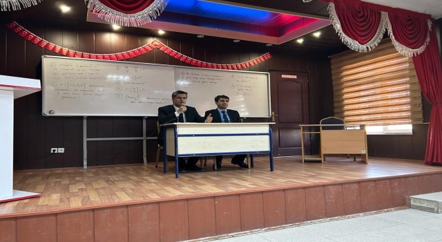 Ağrıda meslek lisesi öğrencilerine yönelik destekler anlatıldı