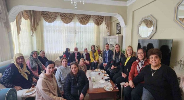 AK Parti Muğla Milletvekili Gökcan, Marmariste görüşmelerde bulundu