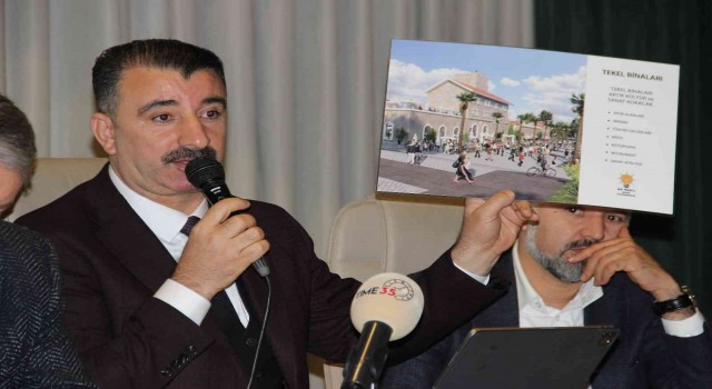 AK Partili Başdaş, hükümetin Konaka yatırımlarını anlattı