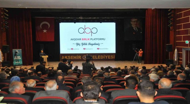 Akşehirde hedef 100 bin nüfus
