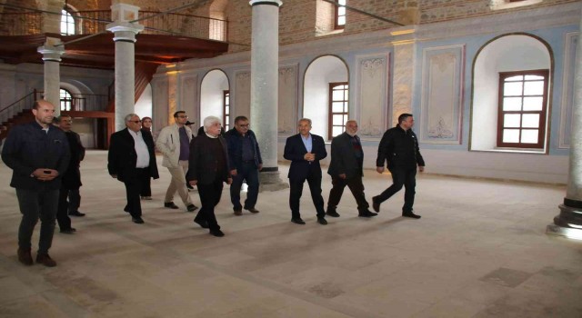 Akşehirde yatırımlar yerinde incelendi