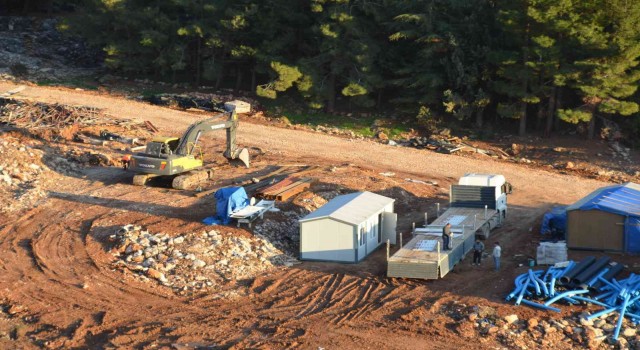 Aksekide TOKİ 2. etap konutlarının yapımına başlandı