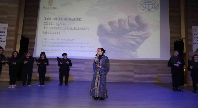 Alaşehirde İnsan Hakları ve Demokrasi Haftası kutlandı