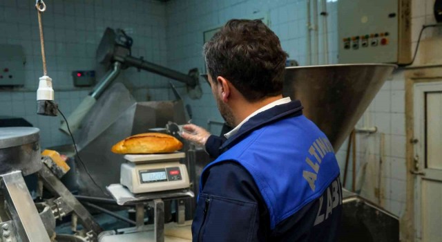 Altındağ zabıtasından fırın denetimi