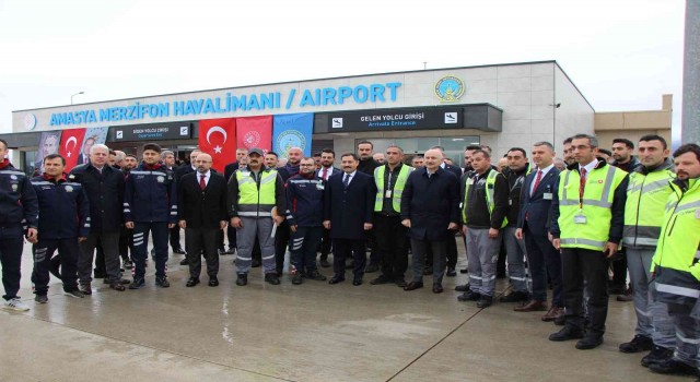Amasya-Merzifon Havalimanına yeni terminal binası: Yolcu kapasitesi 700 bine çıkarıldı