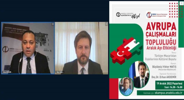 Anadolu Üniversitesinde “Türkiye-Macaristan İlişkilerinin Kültürel Boyutu” konuşuldu