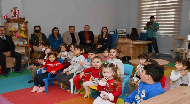 Anne Baba ve Çocuk Merkezinde yeni yıl coşkusu yaşandı