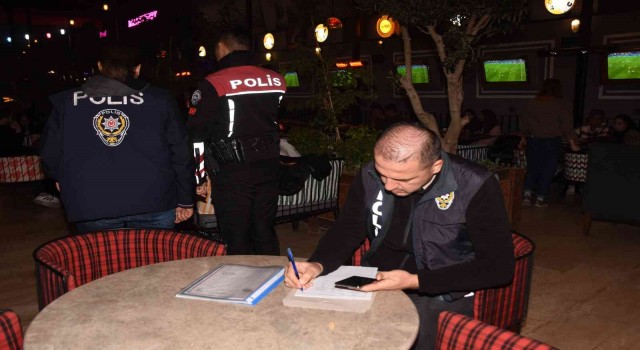 Antalyada 438 personelin katıldığı “huzur” uygulamasında 2 bin 133 kişi sorguladı