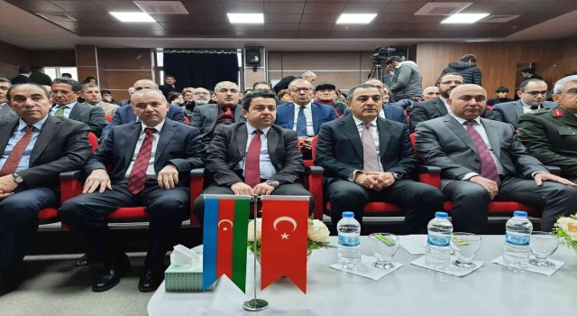 Azerbaycanın merhum Cumhurbaşkanı Aliyev Karsta anıldı