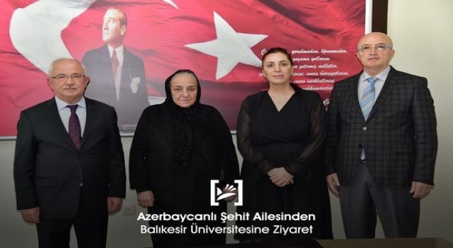 Azerbaycanlı şehit ailesi BAÜNde