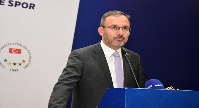 Bakan Kasapoğlu:Son 4 yılda uluslararası organizasyonlarda 19 bin 620 adet madalya elde ettik