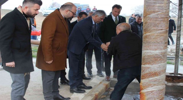 Bakan Yardımcısı Alpaslan, Kırklarelinde jeotermal su kuyusu alanını inceledi