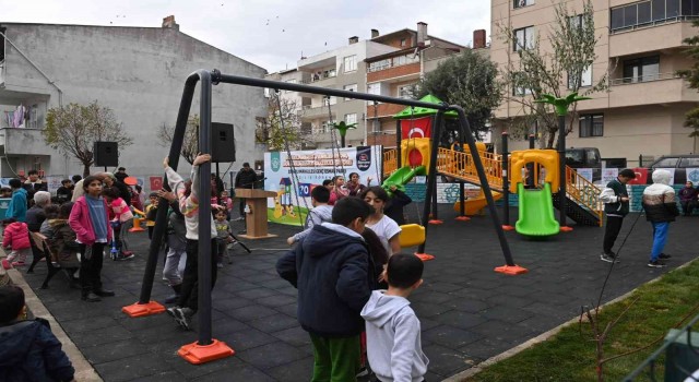 Bakımsız parklar yenilenerek hizmete açıldı