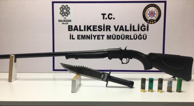 Balıkesirde polisten 288 şahsa Huzur operasyonu