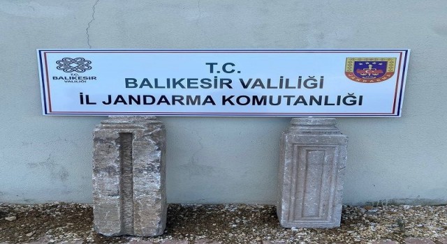 Balıkesirde tarihi eser operasyonu