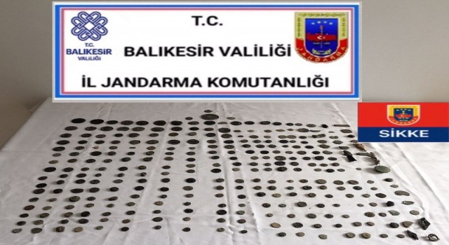 Balıkesirde tarihi eser ve uyuşturucu operasyonu