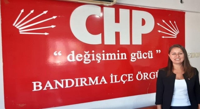 Bandırma CHP Kadın Kolları Başkanı istifa etti