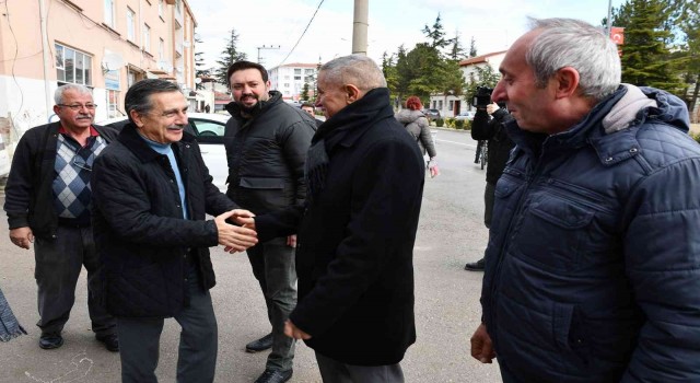 Başkan Ataç Beylikovada vatandaşlarla buluştu