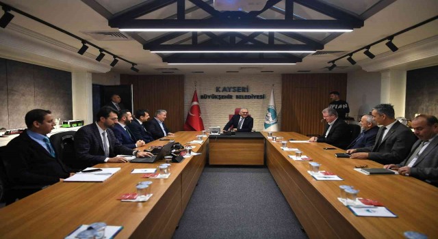 Başkan Büyükkılıça ‘ulaşım ağları ve aktarma sistemleri sunumu